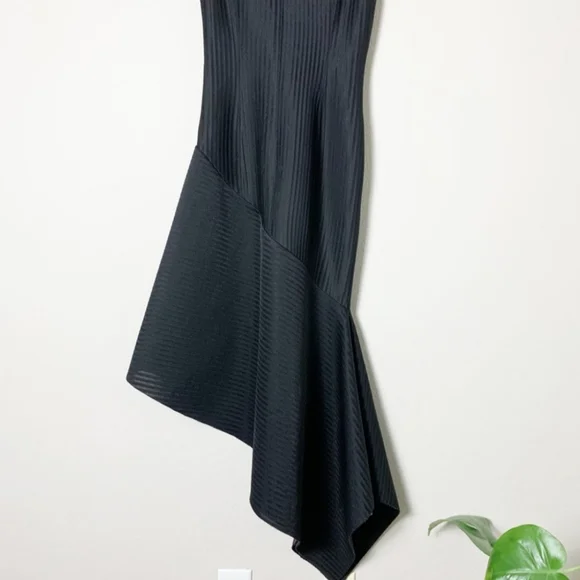 Opening Ceremony Black Lotus Mermaid Dress - Formal Gown